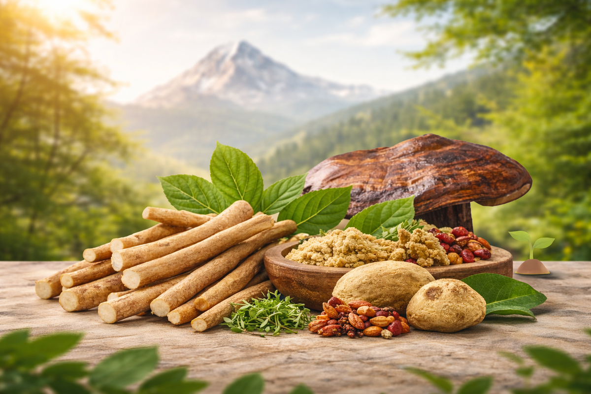 Ashwagandha and Shilajit Ingredients